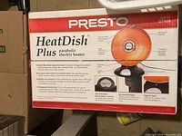 Front of box showing product image and specifications