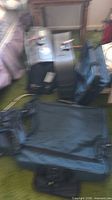 All four bags together on floor