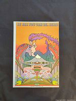 Full view of the unframed poster front