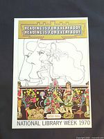 Full image of Peter Max National Library Week 1970 poster