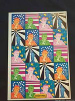 Full view of Peter Max pop art poster