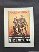 Full view of poster with border showing complete artwork