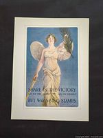Full view of mounted poster