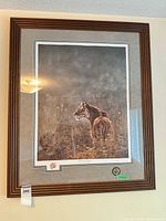 Full framed print showing artwork and frame