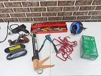 overview of all tools laid on table