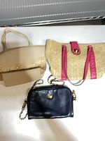Overview of all three handbags