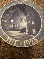 Front of plate showing full Jul 1925 design