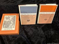 Set showing slipcase and two volumes with jackets