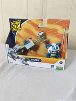 Front view of sealed Hasbro Star Wars Young Jedi Adventures Nubs figure set