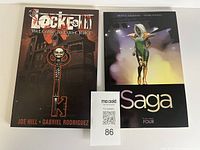 Front covers of both graphic novels