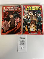 Front covers of Volumes 10 and 13 side by side