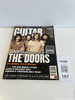 Front cover of Guitar World 40th Anniversary Salute issue