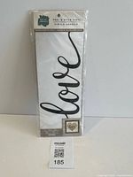 Front view sealed package showing decal and branding