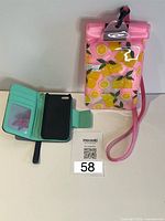 Overall shot of both phone accessories