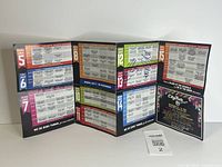 Program fully opened showing all date panels