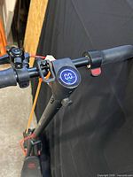 Handlebar with LED display, bell, throttle and grips