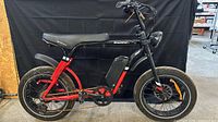 Full left side view of Shadow MX e-bike showing overall condition