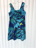 Front view of the dress on hanger