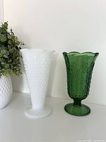 Front view of both vases side by side