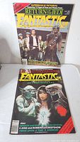 Both Fantastic Films magazines front covers visible