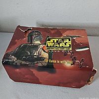 Damaged Cloud City expansion box with Star Wars CCG branding