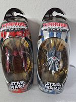 Both sealed Titanium Series ships front view