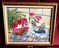 Full framed painting showing entire composition
