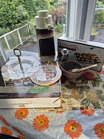 Group shot of all items on table