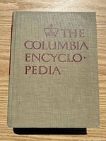 Front cover showing title and cloth material