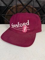 Front view showing embroidered Stanford logo and overall color