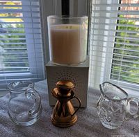 Front view of all four items grouped together