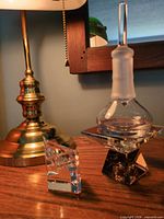 All three crystal items together
