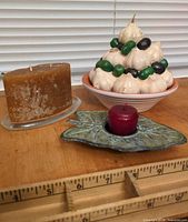 Group shot showing all three candle arrangements