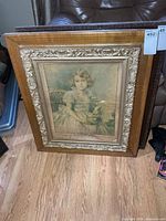 Framed print front view