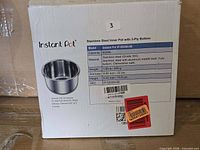 Retail box front showing Instant Pot branding and product image
