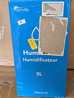 Front of retail box showing Senville branding and 5L capacity text