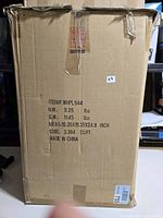 Sealed shipping carton with item number WHPL944 and dimensions 15.35×15.35×24.8 in