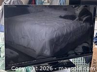 Front view of Vizio TV screen