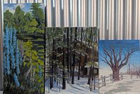 All three canvases side by side showing subjects and relative sizes