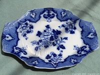 Top view showing full platter pattern and condition