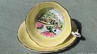 Cup and saucer overall view