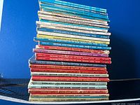 Spine side view of stacked Archie Andrews "Where Are You?" digests