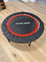 Full view of assembled trampoline
