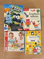 Group shot showing all four boxed items