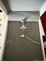 Ring and bracelet in presentation box