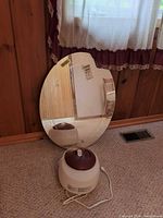 Mirror and humidifier together to show full lot