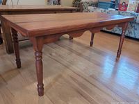 full view of coffee table showing overall design