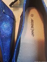 Interior view showing Ardene MAT+ branding and size marking on insole