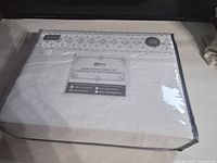 Sealed package front showing sheet set