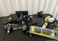 Overview of entire mixed electronics lot